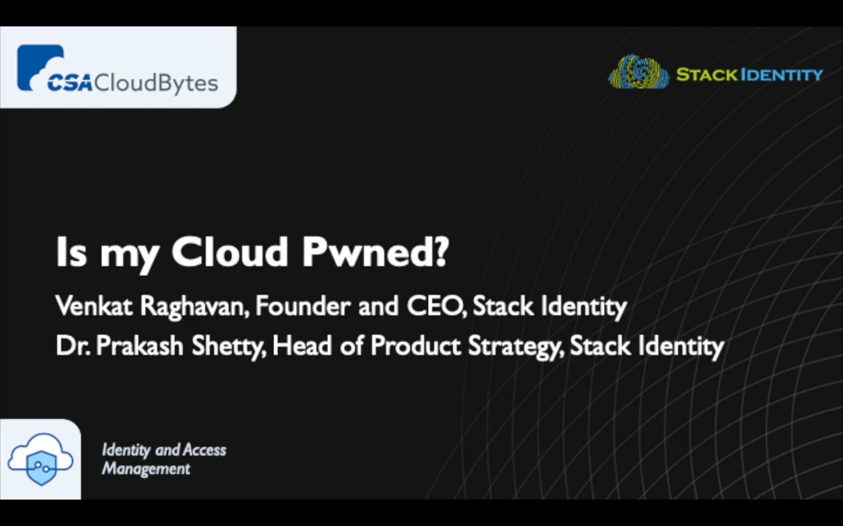 Webinar: Is my Cloud Pwned?